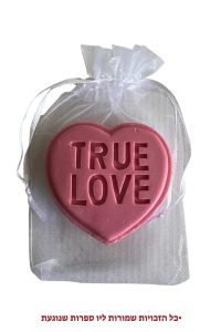 סבון לב ריחני ורוד “True Love”
